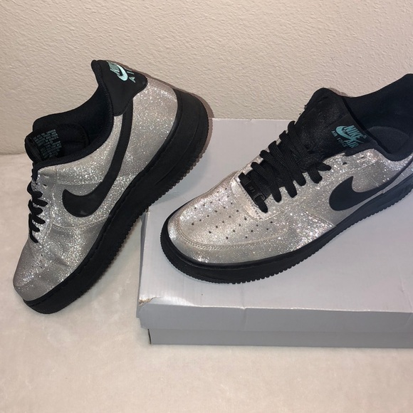 Nike Other - Air Force 1 Metallic Silv. Blk